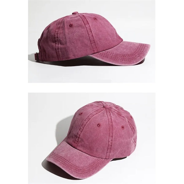 Ponytail Denim Baseball Cap
