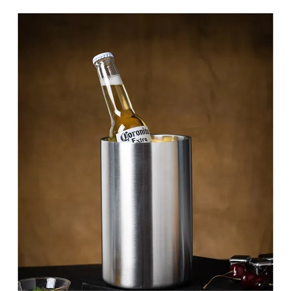 Wine Chiller Bucket Holds 750ml Bottle Keep Beverages Cold