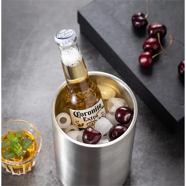 Wine Chiller Bucket Holds 750ml Bottle Keep Beverages Cold