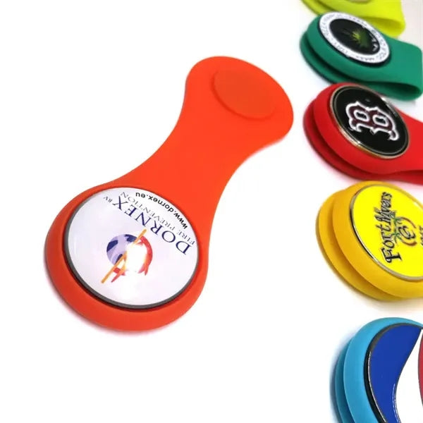 Golf Magnetic Silicone Cap Clip