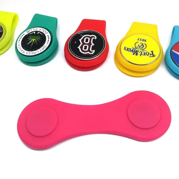 Golf Magnetic Silicone Cap Clip