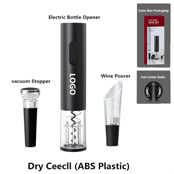 Electric Wine Opener And Foil Cutter Kit