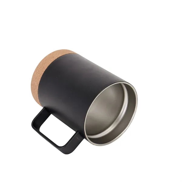12 oz. Camping Mug With Cork Base