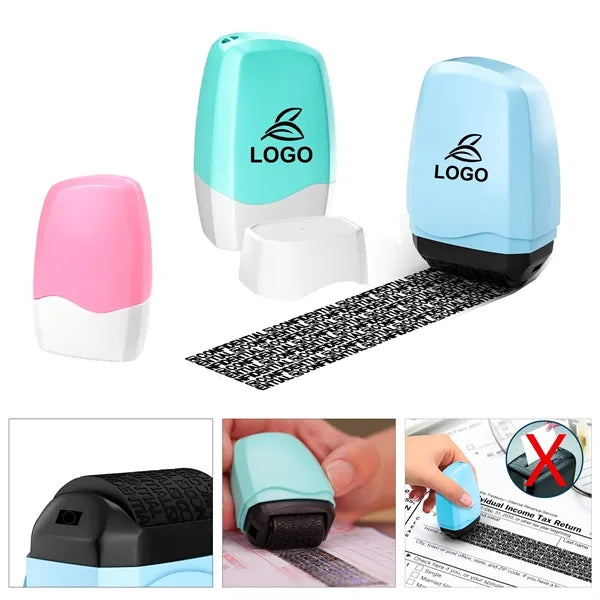 Identity Theft Protection Roller Stamp