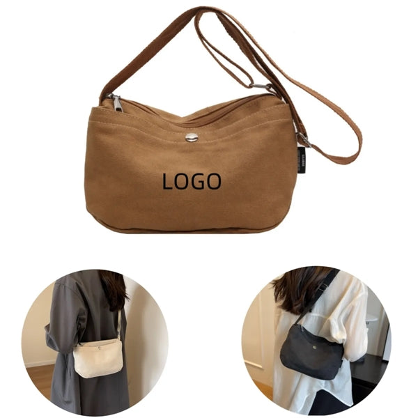 Canvas Cross-Body Bag