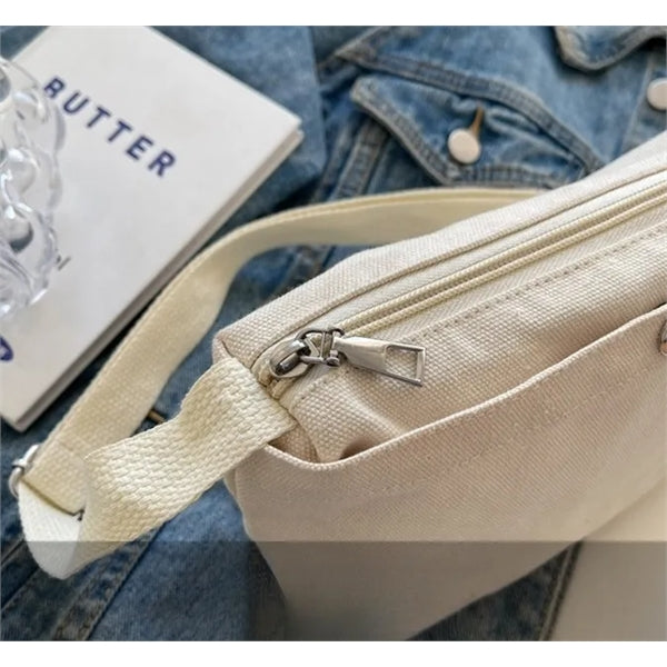 Canvas Cross-Body Bag