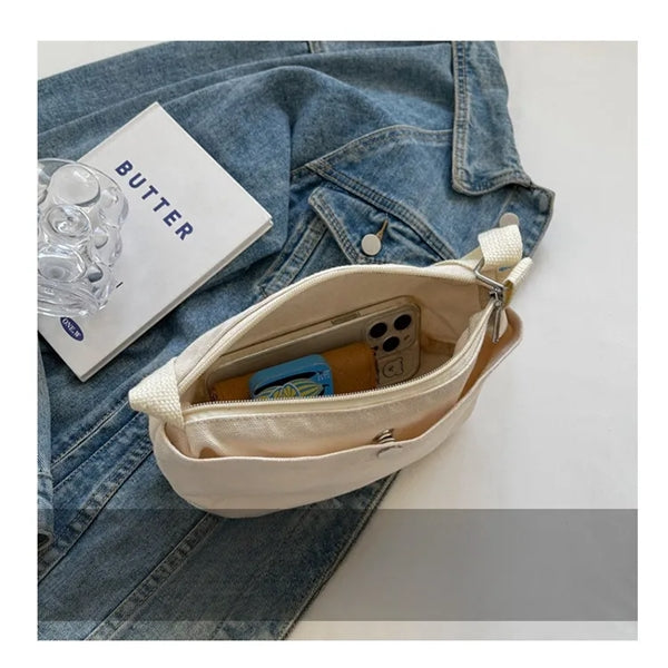 Canvas Cross-Body Bag
