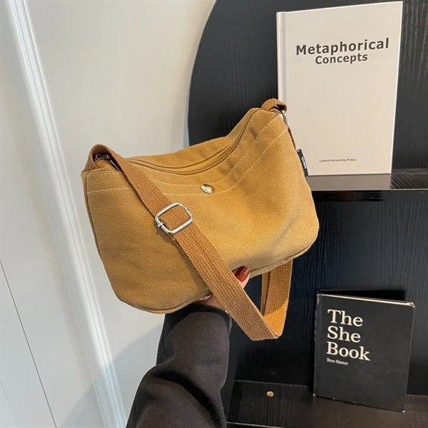 Canvas Cross-Body Bag