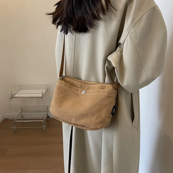 Canvas Cross-Body Bag