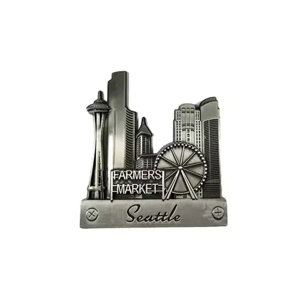 3D Metal Fridge Magnet