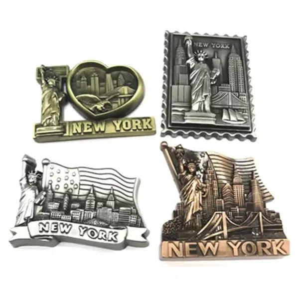 3D Metal Fridge Magnet