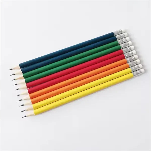 #2 Graphite Neon Writing Pencil With Eraser Tip