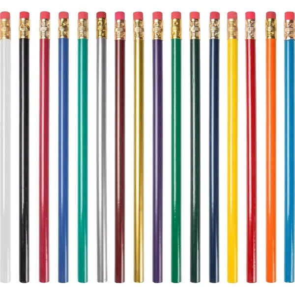 #2 Graphite Neon Writing Pencil With Eraser Tip