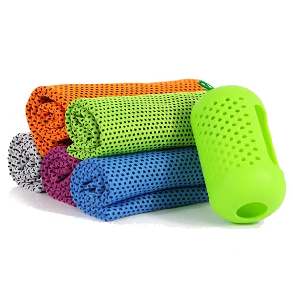 Cooling Towels With Case