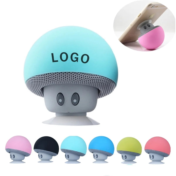 Multifunctional Mini Mushroom Head Bluetooth Speaker
