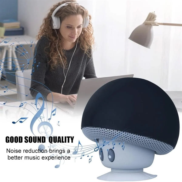 Multifunctional Mini Mushroom Head Bluetooth Speaker