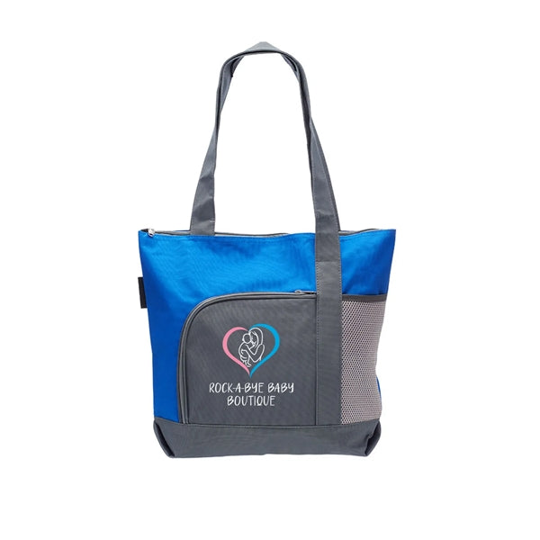Pioneer Two-Tone Tote Bag (Full Color Imprint)