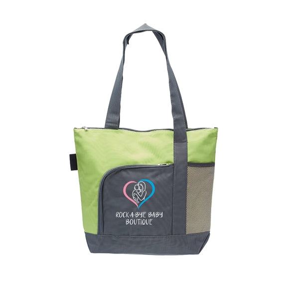 Pioneer Two-Tone Tote Bag (Full Color Imprint)