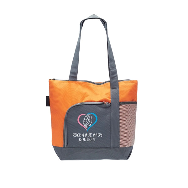 Pioneer Two-Tone Tote Bag (Full Color Imprint)