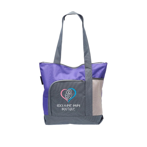 Pioneer Two-Tone Tote Bag (Full Color Imprint)
