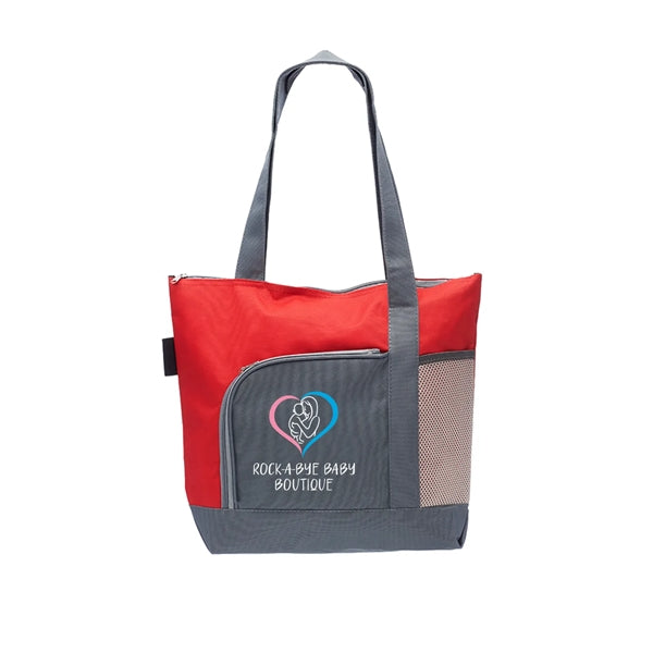 Pioneer Two-Tone Tote Bag (Full Color Imprint)