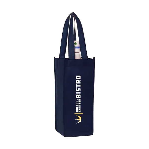 Hospitality Non-Woven Wine Bag (2 Color Imprint)