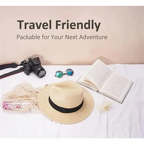 Wide Brim Fedora Sun Hat