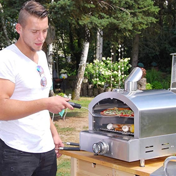 Stainless Steel Portable Barbecue Pizza Oven