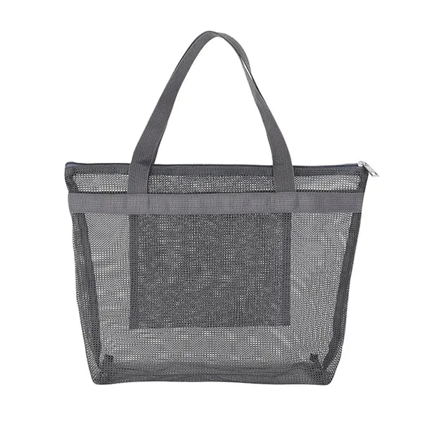 Mesh Portable Beach Tote Bag