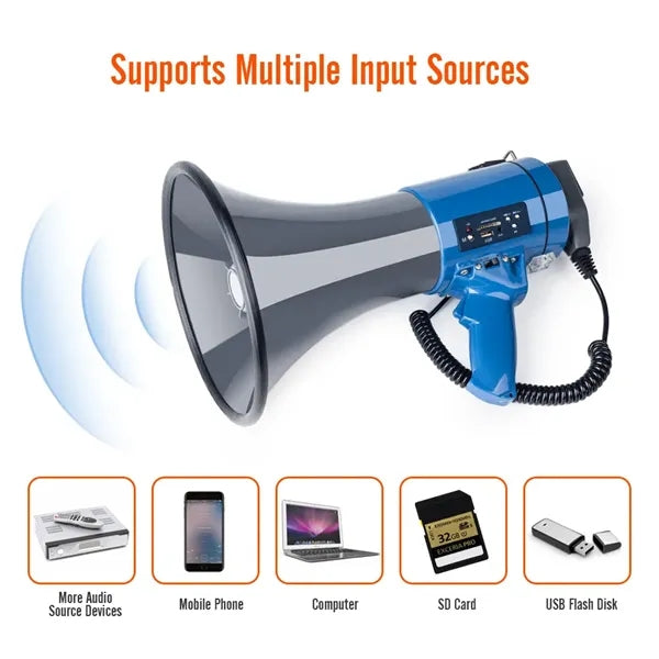 50W High Power Megaphone Loudspeaker