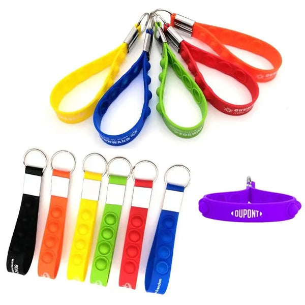 Stress Relief Hand Toys Keychain