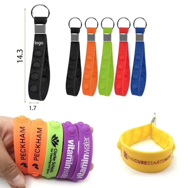 Stress Relief Hand Toys Keychain