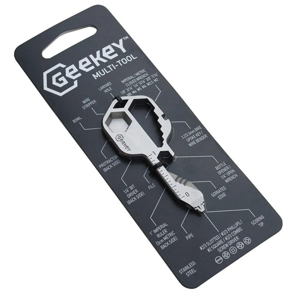 Key Shaped Pocket Tool for Keychain