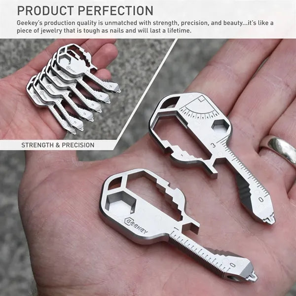 Key Shaped Pocket Tool for Keychain