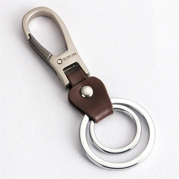 Durable Leather Keychain
