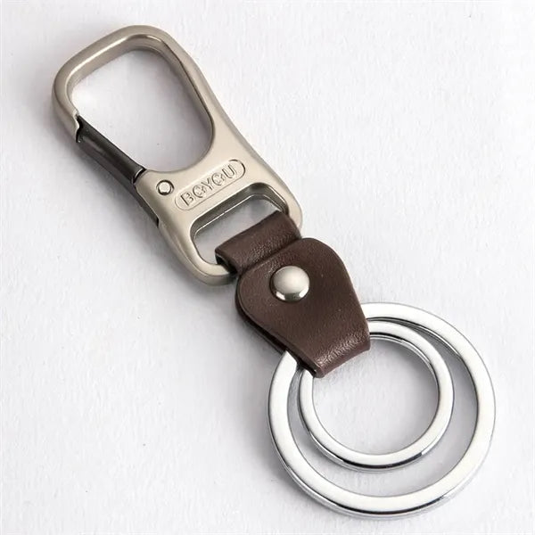 Durable Leather Keychain