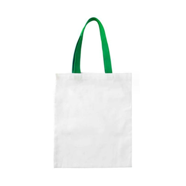 Colorful Handle Canvas Tote