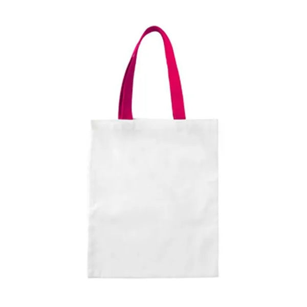 Colorful Handle Canvas Tote
