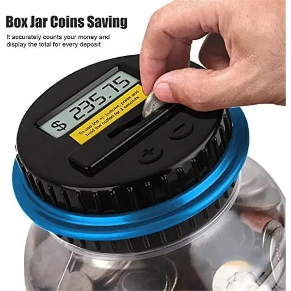 Coin Counting Bank with LCD Counter