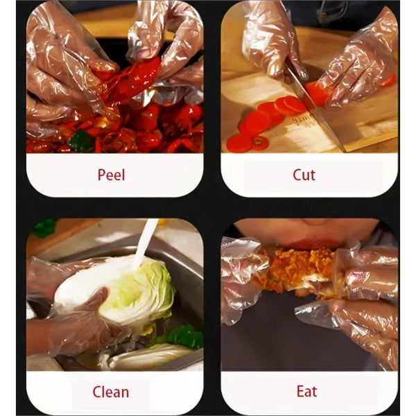 Custom-Made Disposable PE Gloves