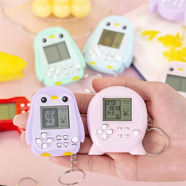 Retro Classic Game Console Pendant Keychain