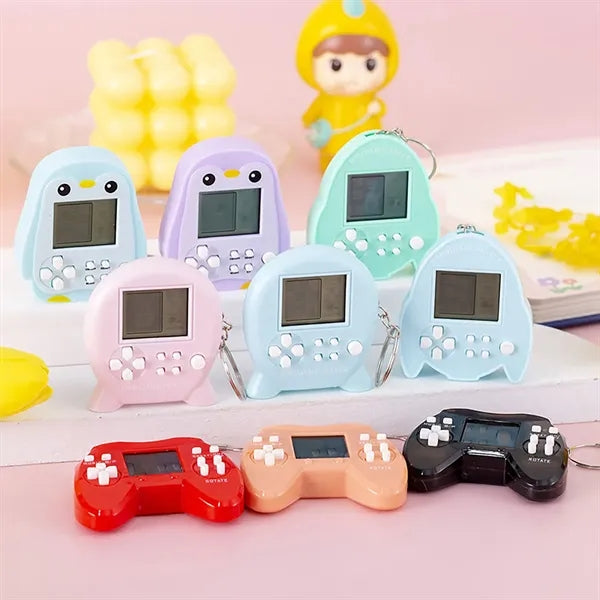 Retro Classic Game Console Pendant Keychain
