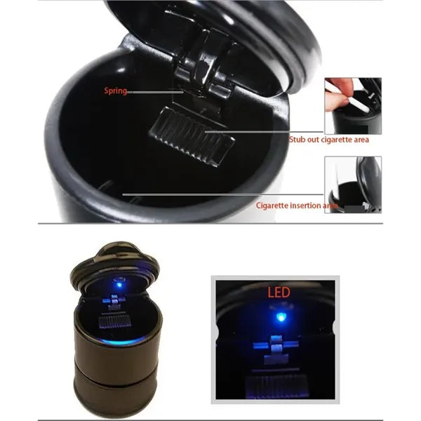 Automotive Ashtray w/ LED