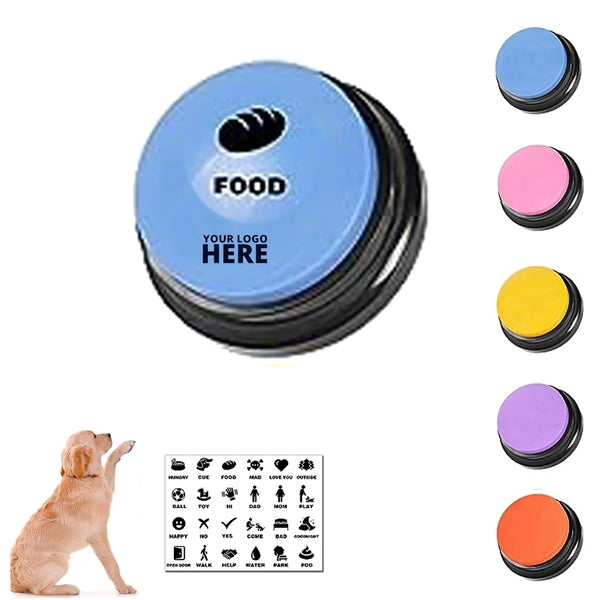 Dog Buttons For Pet Sound Training Toy