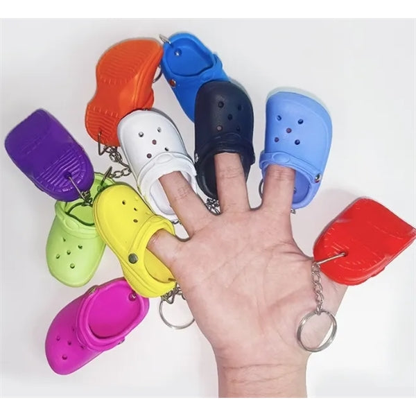 Slippers Shoe Keychain