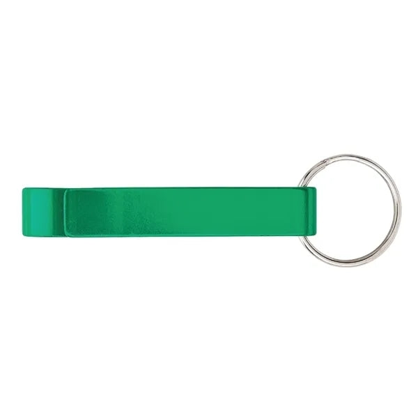 Anodized Aluminum Bottle Opener Keyring