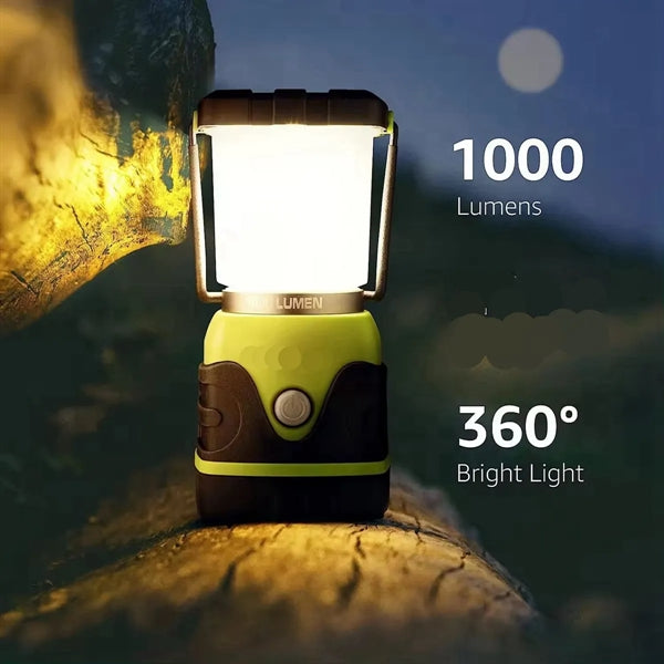 1000LM Battery Powered LED Camping Lantern