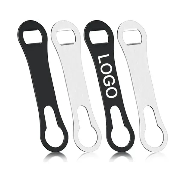 Dog Bone Style Steel Opener with Pour Spout Remover