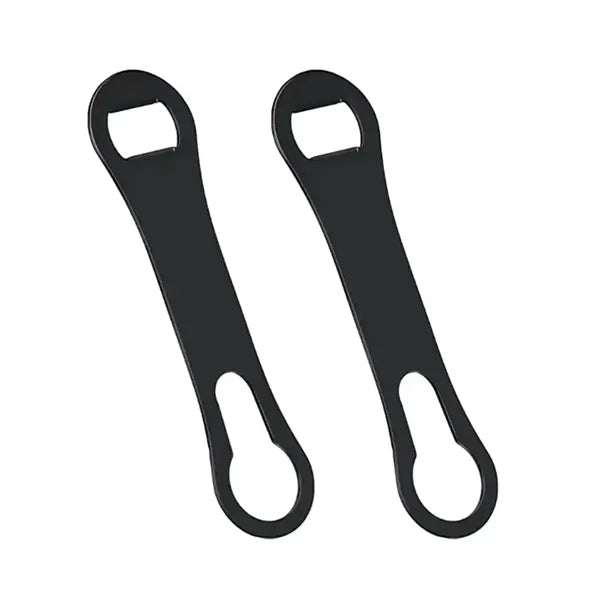 Dog Bone Style Steel Opener with Pour Spout Remover