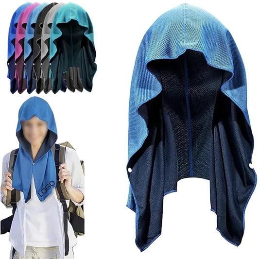 Light Weight Sport Hoodie Cooling Towel